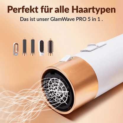 perfektes Stylingwunder für alle Mamas - GlamWave PRO 5 -in- 1 Hairstyler